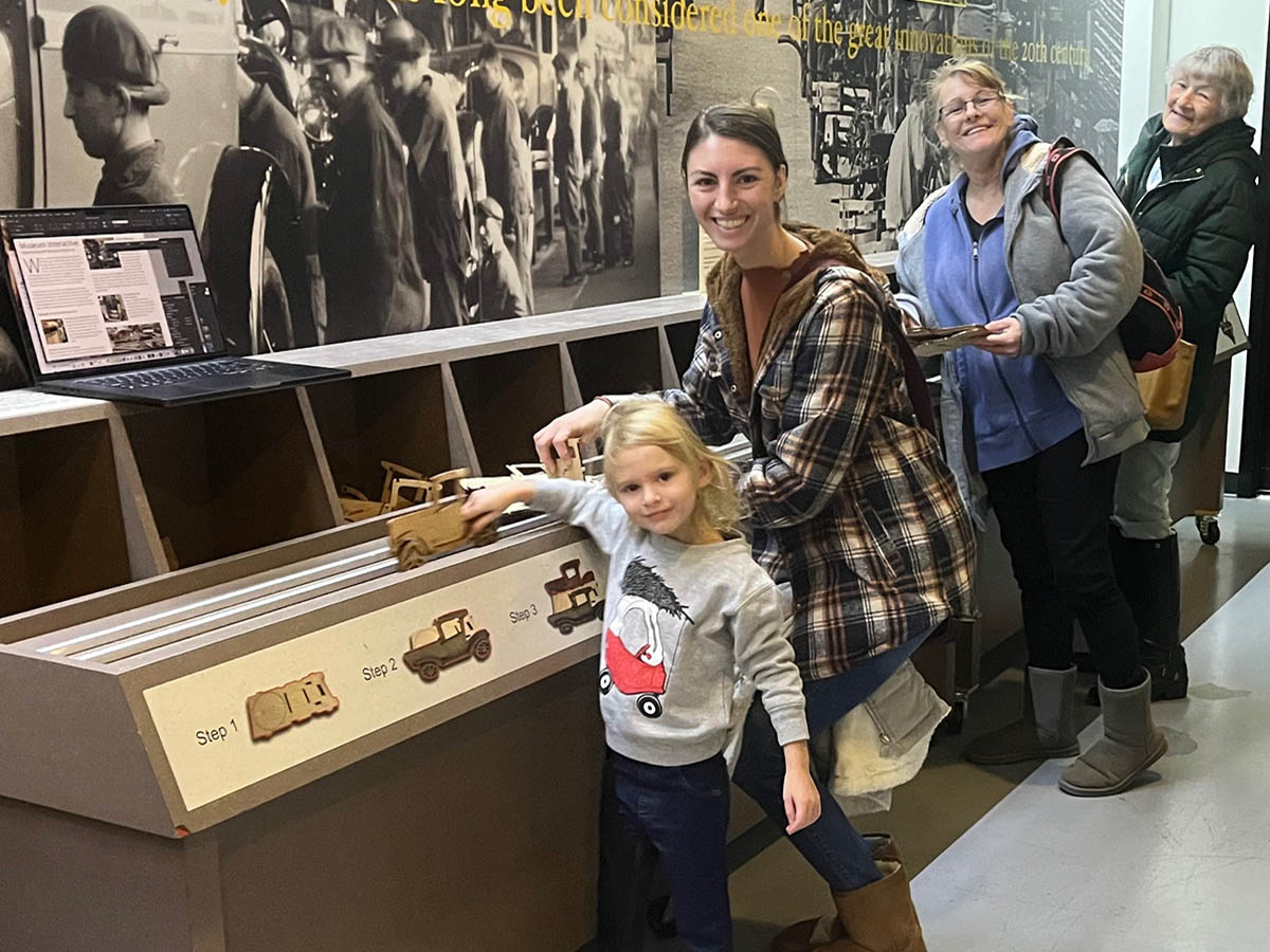 Four generation interactive assembly line